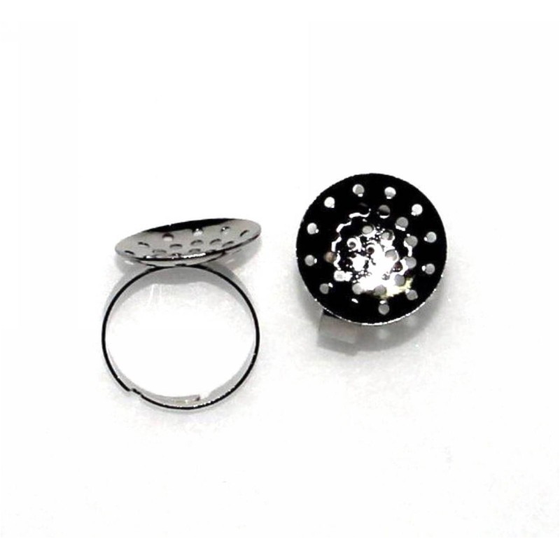 Kostibas 3812-120C, Δαχτυλίδια, Μεταλλικό, Ασημί, 50τμχ