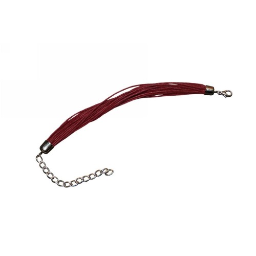 Kostibas 3839-506D, Για βραχιόλι, Σχοινί, Μπορντό, 12τμχ