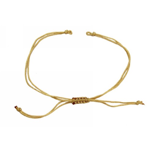 Kostibas 3839-033X, Για βραχιόλι, Σχοινί, Χρυσό, 20τμχ