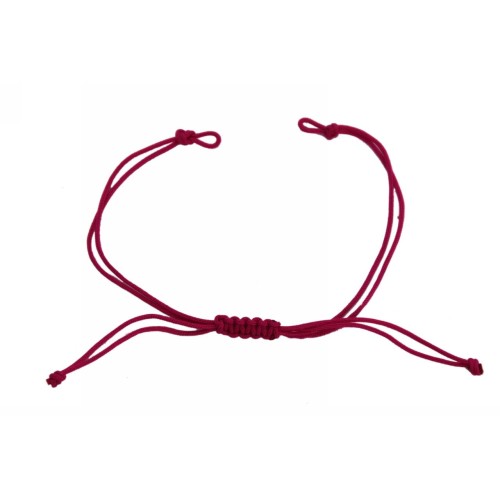 Kostibas 3839-033U2, Για βραχιόλι, Σχοινί, Μπορντό, 20τμχ