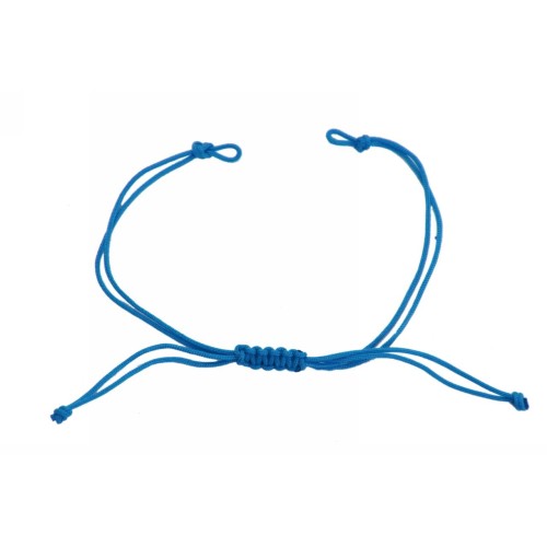 Kostibas 3839-033T, Για βραχιόλι, Σχοινί, Τιρκουάζ, 20τμχ