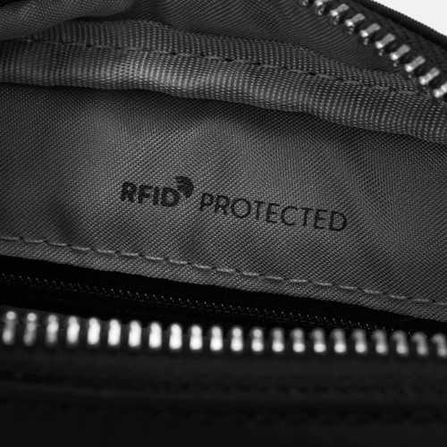 Hedgren HLBR02-003 Libra Fair, Τσάντα Γυναικεία Χιαστί, Πολυεστέρας, Μαύρο