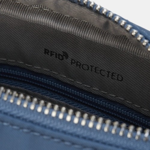 Hedgren HLBR02-368 Libra Fair, Τσάντα Γυναικεία Χιαστί, Πολυεστέρας, Γαλάζιο