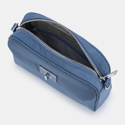 Hedgren HLBR02-368 Libra Fair, Τσάντα Γυναικεία Χιαστί, Πολυεστέρας, Γαλάζιο