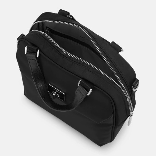 Hedgren HLBR03-003 Libra Even, Τσάντα Γυναικεία Ώμου/Χιαστί, Πολυεστέρας, Μαύρο