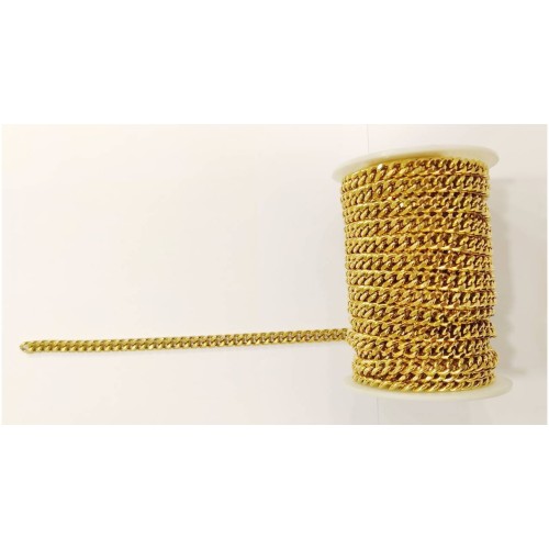 Kostibas 9713-525X3, Αλυσίδα, Ατσάλι, Χρυσό