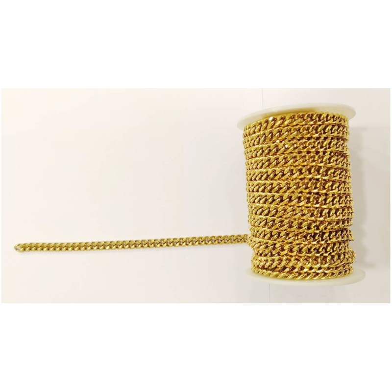 Kostibas 9713-525X3, Αλυσίδα, Ατσάλι, Χρυσό
