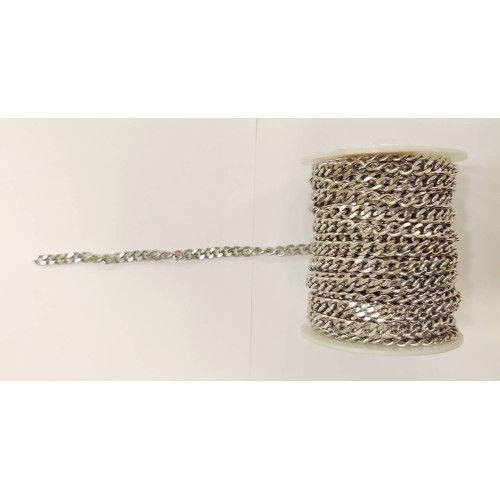 Kostibas 9713-520A3, Αλυσίδα, Ατσάλι, Ασημί