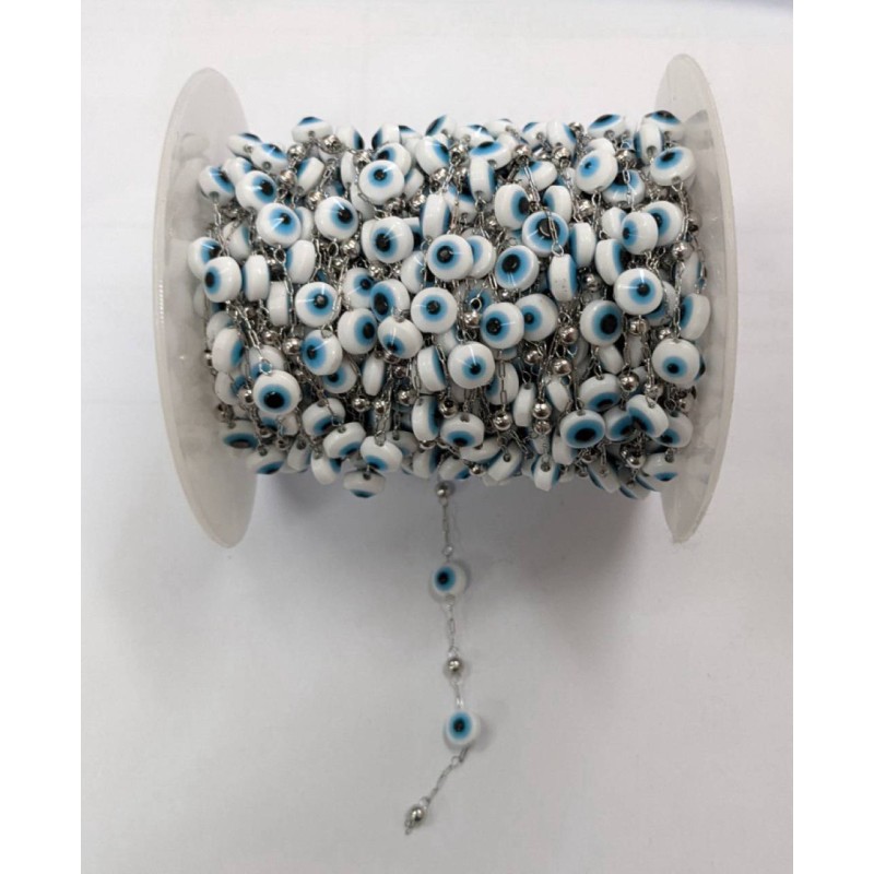 Kostibas 9713-333AL, Αλυσίδα, Ατσάλι, Λευκό