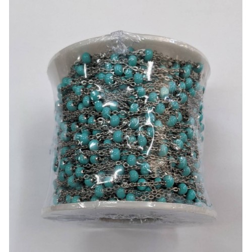 Kostibas 9713-301AT, Αλυσίδα, Ατσάλι, Τιρκουάζ