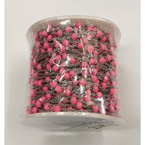 Kostibas 9713-301AF, Αλυσίδα, Ατσάλι, Φούξια