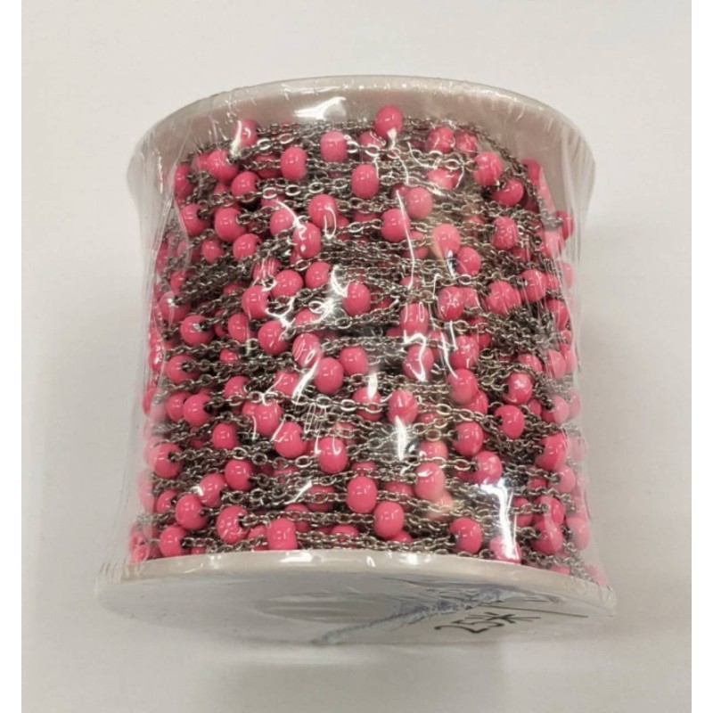 Kostibas 9713-301AF, Αλυσίδα, Ατσάλι, Φούξια