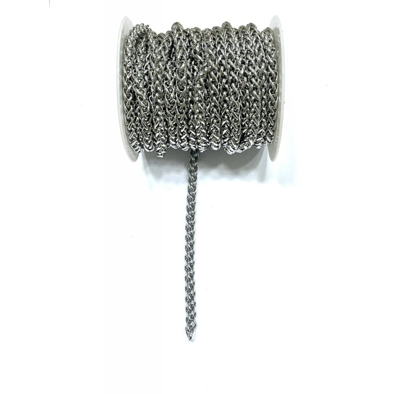 Kostibas 9713-232A6, Αλυσίδα, Ατσάλι, Ασημί