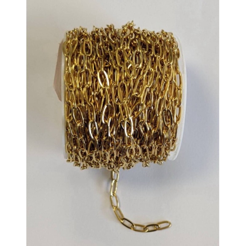 Kostibas 9713-221X8, Αλυσίδα, Ατσάλι, Χρυσό