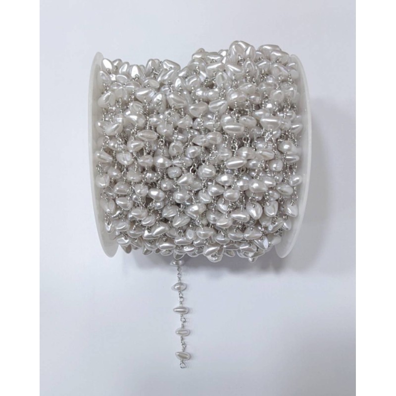 Kostibas 3835-553AL, Αλυσίδα, Ατσάλι, Λευκό