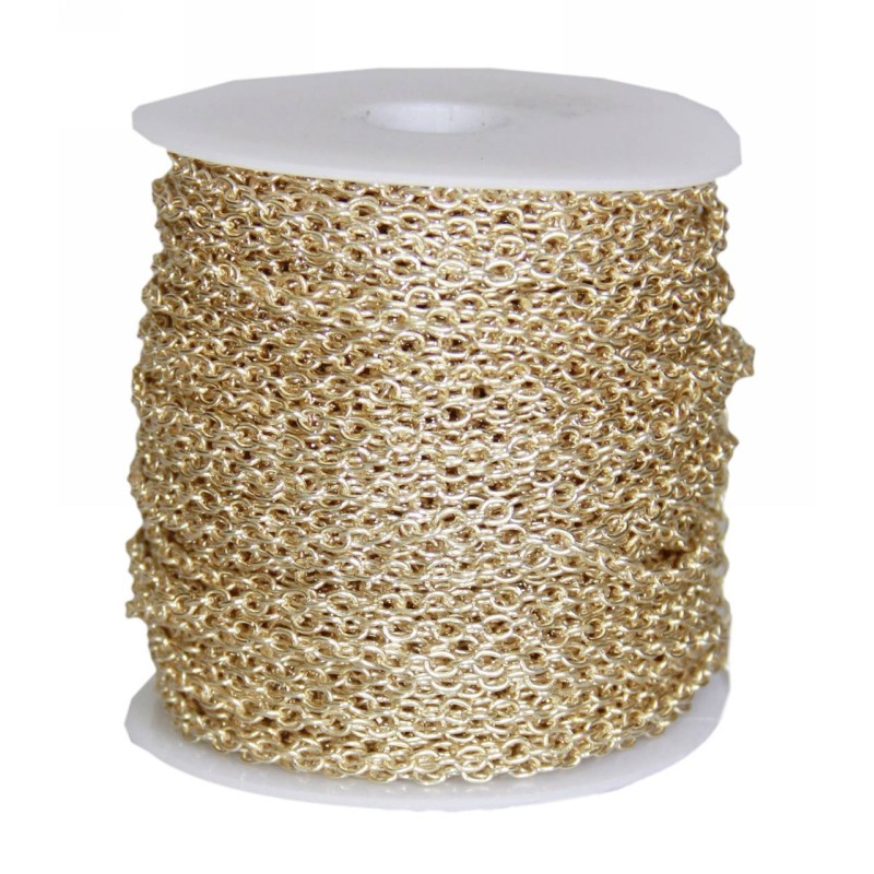 Kostibas 3835-242, Αλυσίδα, Μεταλλικό, Χρυσό