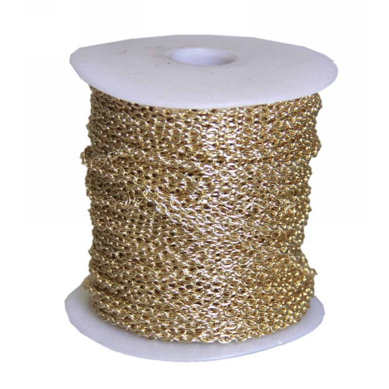 Kostibas 3835-241, Αλυσίδα, Μεταλλικό, Χρυσό