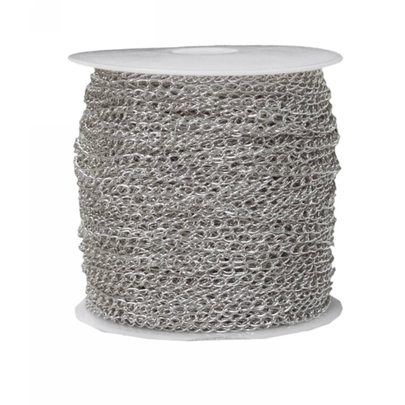 Kostibas 3835-232, Αλυσίδα, Μεταλλικό, Ασημί