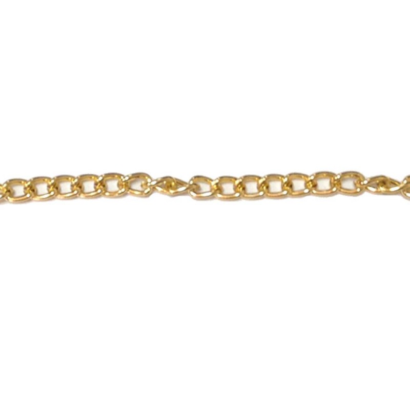 Kostibas 3835-218, Αλυσίδα, Μεταλλικό, Χρυσό