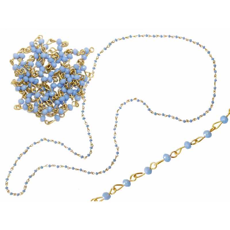 Kostibas 3835-044B, Αλυσίδα, Μπρούντζος, Μπλε