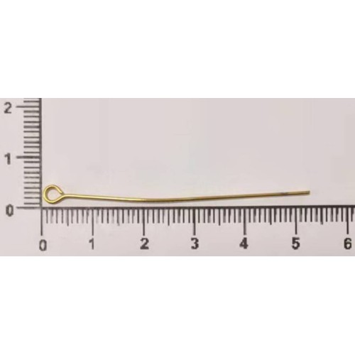 Kostibas 3813-040XJ, Γράνες, Ατσάλι, Χρυσό, 100τμχ