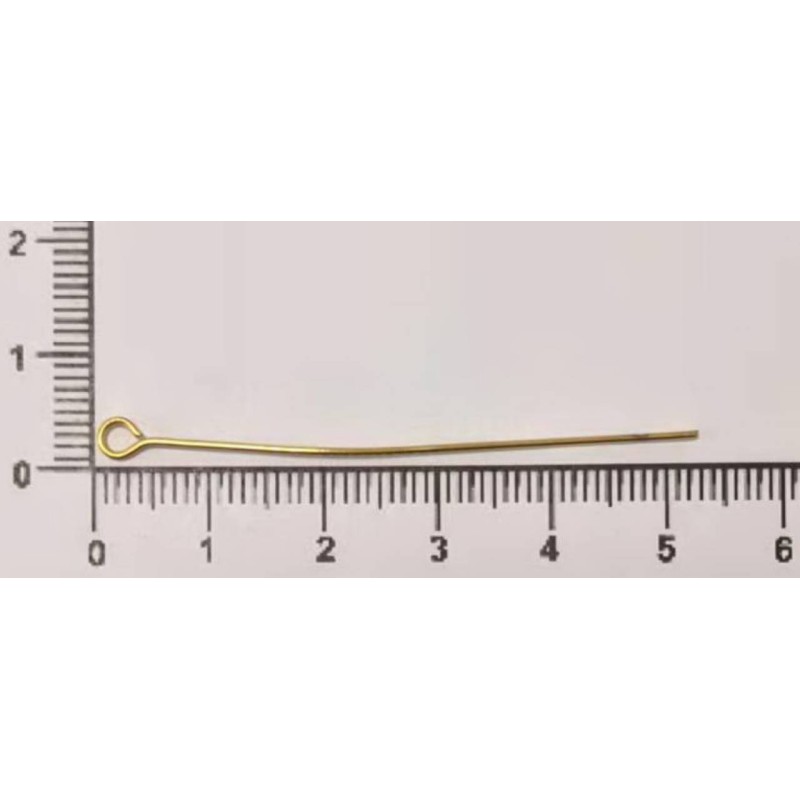 Kostibas 3813-040XJ, Γράνες, Ατσάλι, Χρυσό, 100τμχ