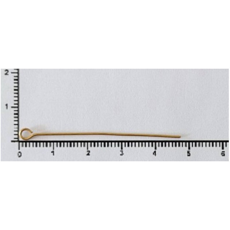 Kostibas 3813-040XI, Γράνες, Ατσάλι, Χρυσό, 100τμχ