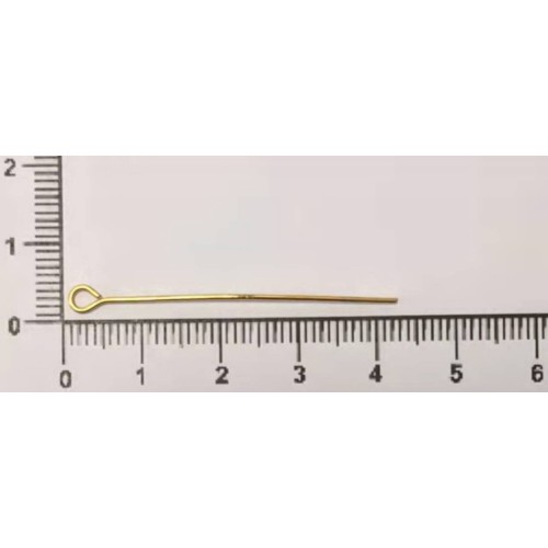 Kostibas 3813-040XH, Γράνες, Ατσάλι, Χρυσό, 100τμχ