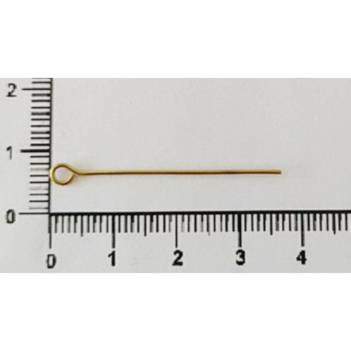 Kostibas 3813-040XG, Γράνες, Ατσάλι, Χρυσό, 100τμχ