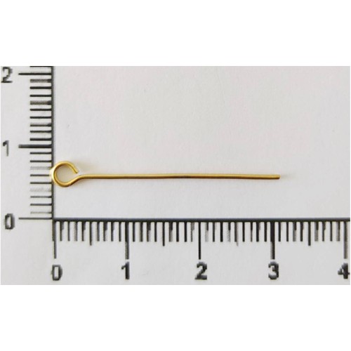 Kostibas 3813-040XF, Γράνες, Ατσάλι, Χρυσό, 100τμχ