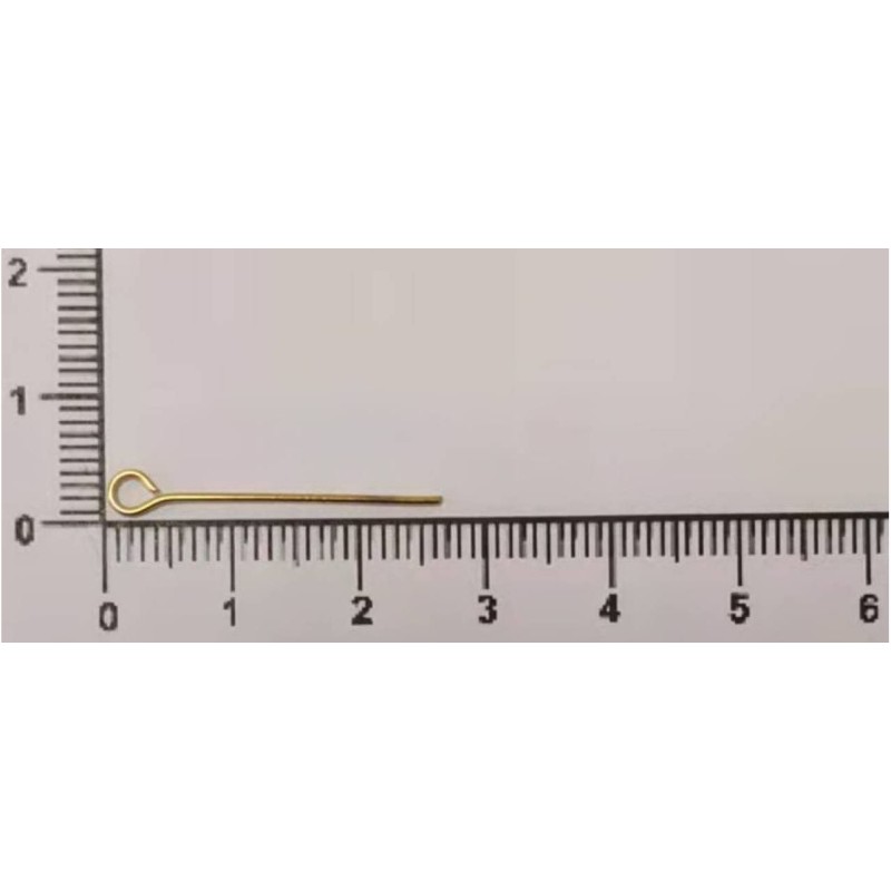 Kostibas 3813-040XE, Γράνες, Ατσάλι, Χρυσό, 100τμχ