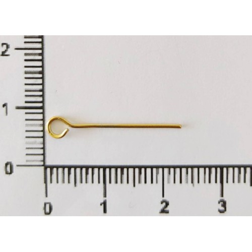 Kostibas 3813-040XD, Γράνες, Ατσάλι, Χρυσό, 100τμχ