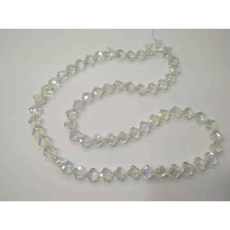 Kostibas 3823-601L, Γυαλί, Κρύσταλλο, Ασημί, 60τμχ