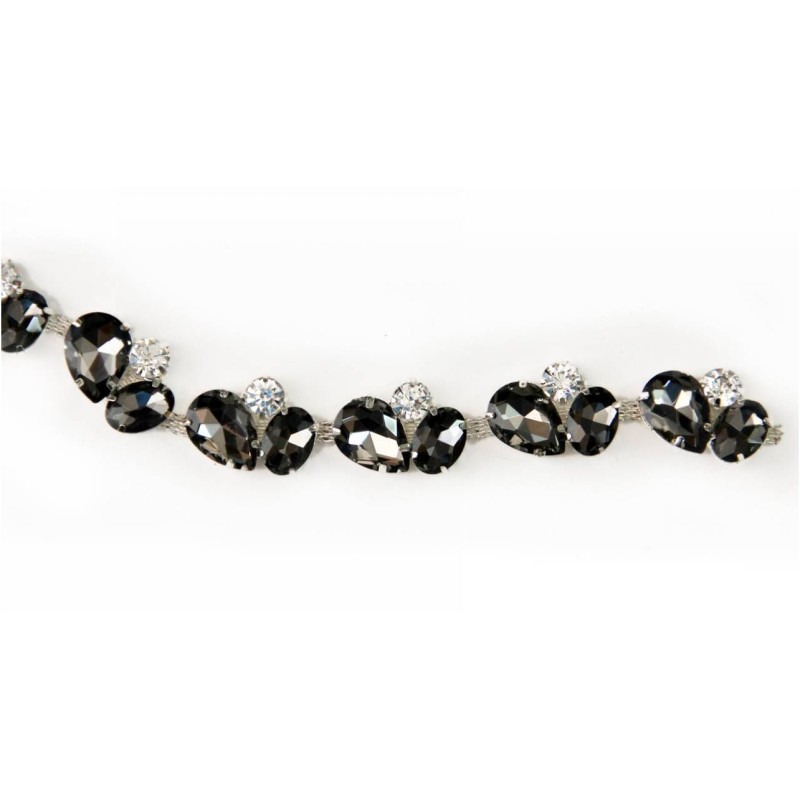 Kostibas 3823-502, Γυαλί, Κρύσταλλο, Μαύρο