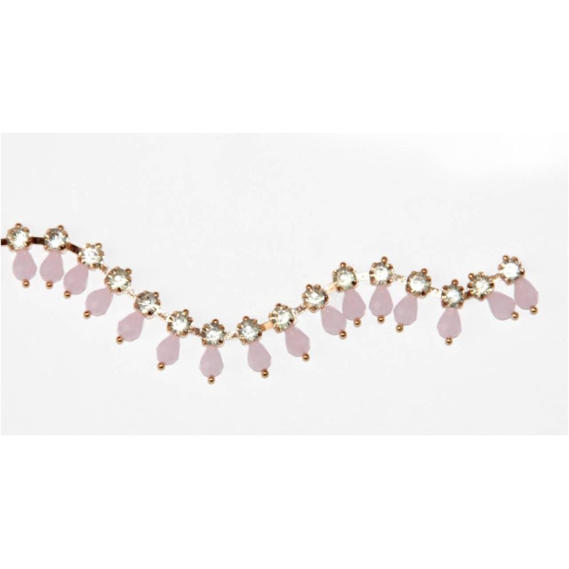 Kostibas 3823-501R, Γυαλί, Κρύσταλλο, Ροζ