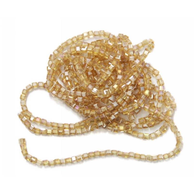 Kostibas 3823-304E, Γυαλί, Κρύσταλλο, Εκρού, 100τμχ