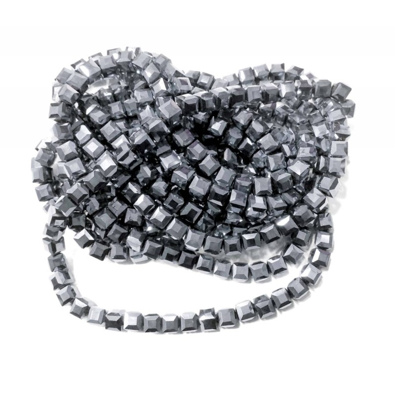 Kostibas 3823-268A, Γυαλί, Κρύσταλλο, Ασημί, 100τμχ