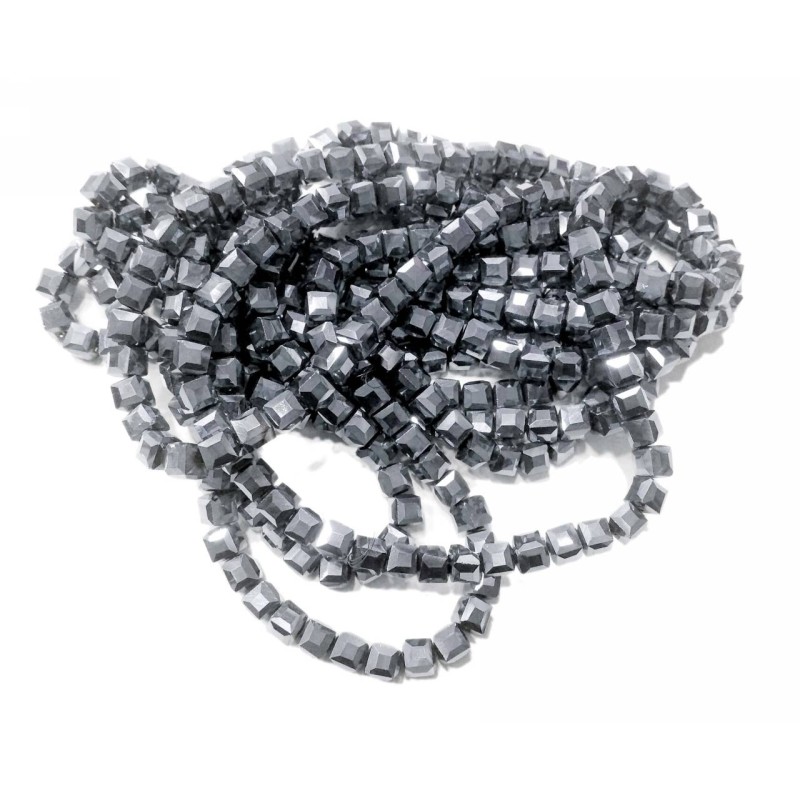 Kostibas 3823-266A, Γυαλί, Κρύσταλλο, Ασημί, 100τμχ