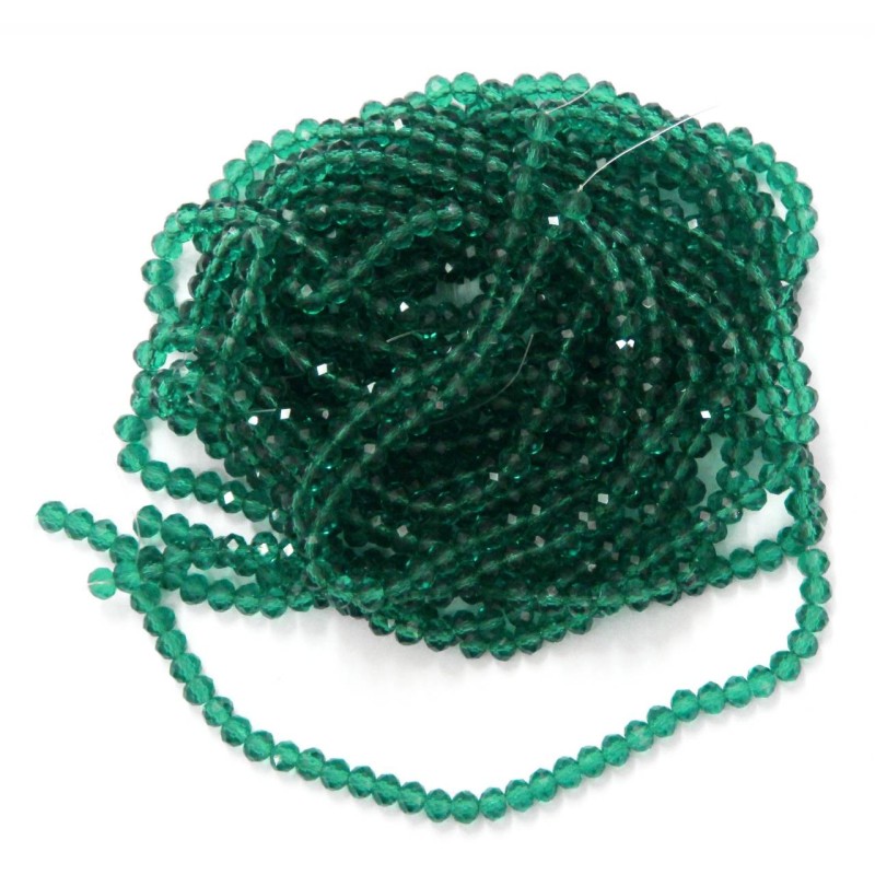 Kostibas 3823-203P, Γυαλί, Κρύσταλλο, Πράσινο, 150τμχ