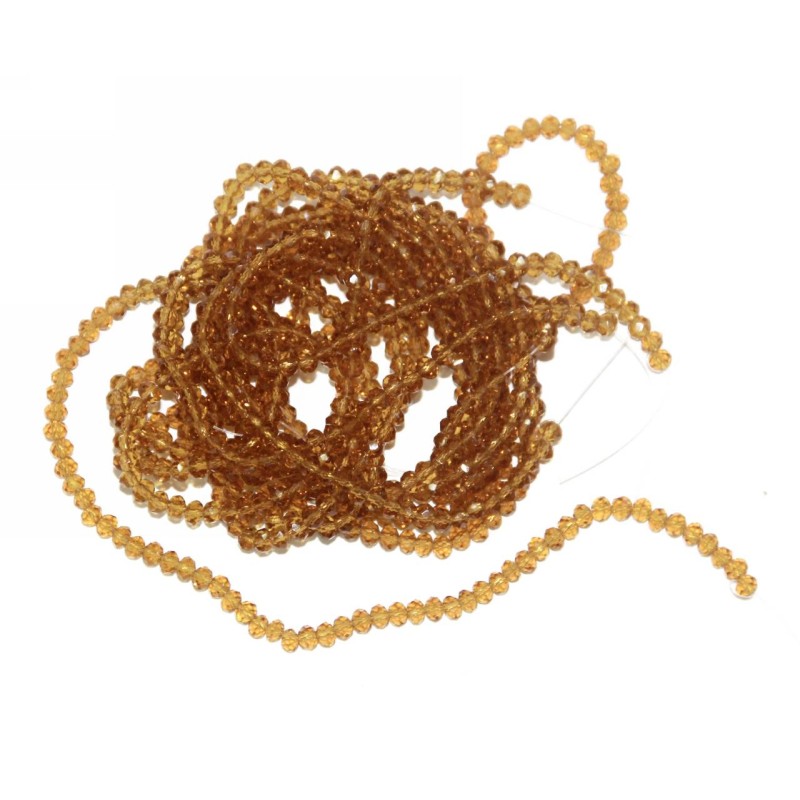 Kostibas 3823-203K, Γυαλί, Κρύσταλλο, Καφέ, 150τμχ