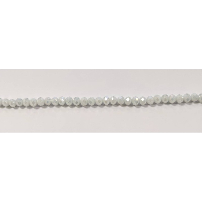 Kostibas 3823-135L8, Γυαλί, Κρύσταλλο, Λευκό, 66τμχ