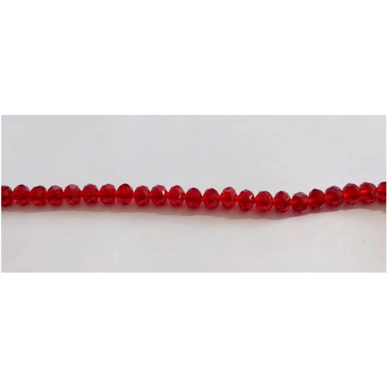 Kostibas 3823-131U8, Γυαλί, Κρύσταλλο, Κόκκινο