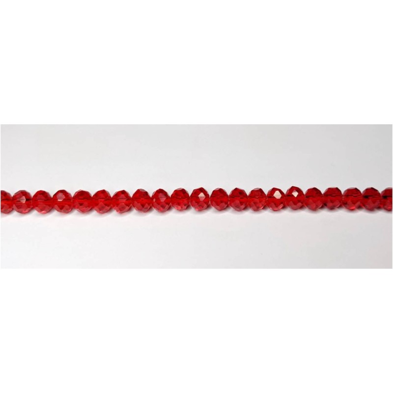 Kostibas 3823-129U8, Γυαλί, Κρύσταλλο, Κόκκινο