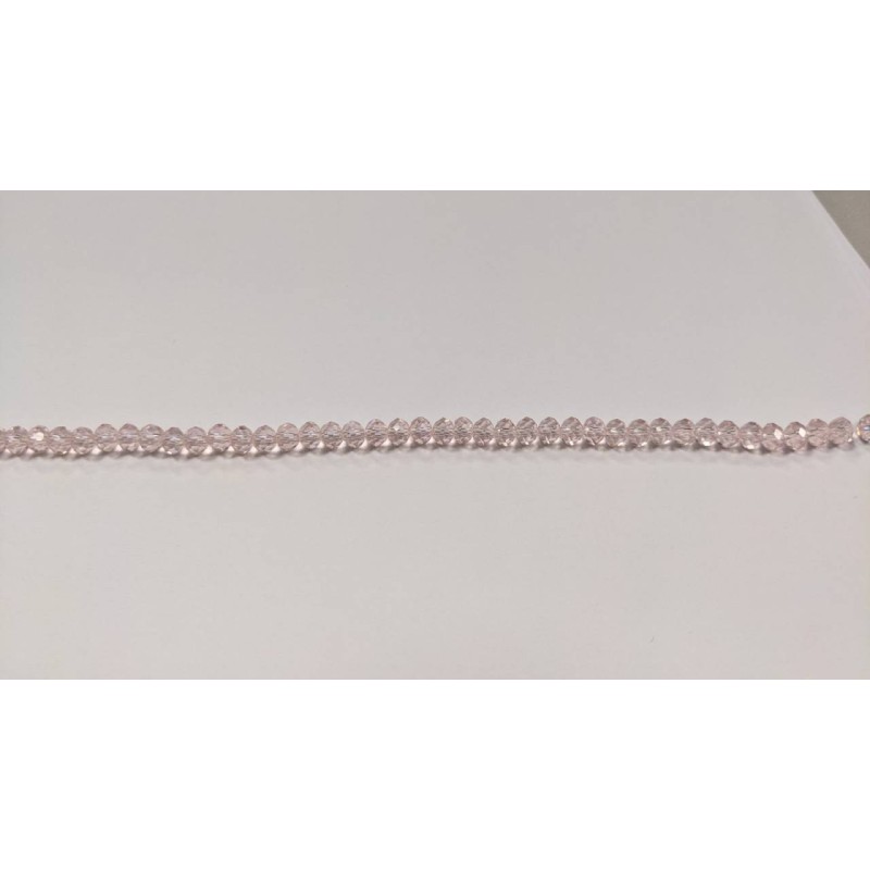 Kostibas 3823-125R6, Γυαλί, Κρύσταλλο, Λευκό, 66τμχ