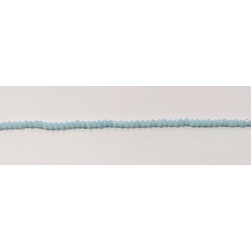 Kostibas 3823-033C4, Γυαλί, Κρύσταλλο, Γαλάζιο, 140τμχ