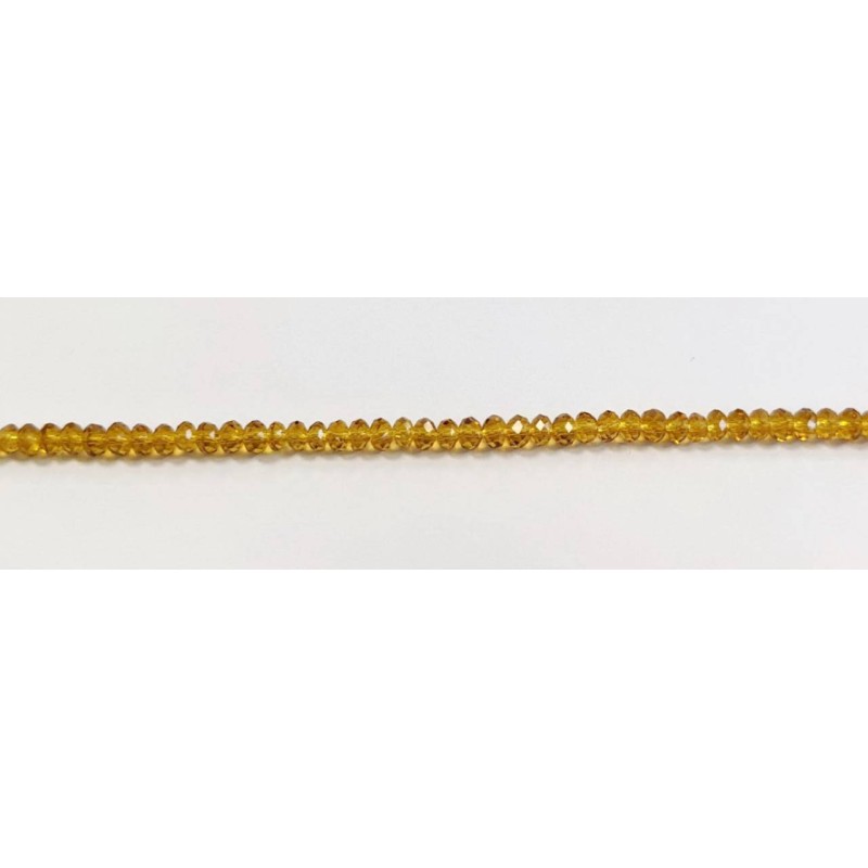 Kostibas 3823-014K4, Γυαλί, Κρύσταλλο, Κίτρινο