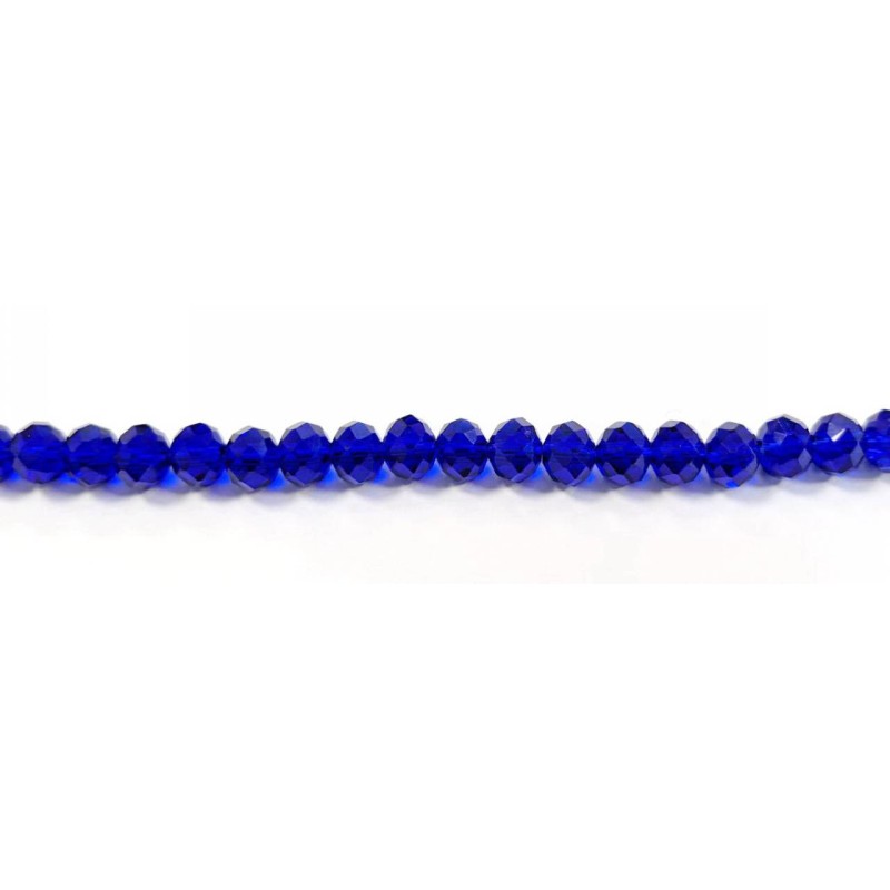 Kostibas 3823-012B8, Γυαλί, Κρύσταλλο, Μπλε, 66τμχ