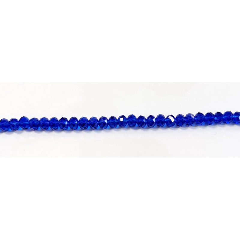 Kostibas 3823-012B4, Γυαλί, Κρύσταλλο, Μπλε, 66τμχ