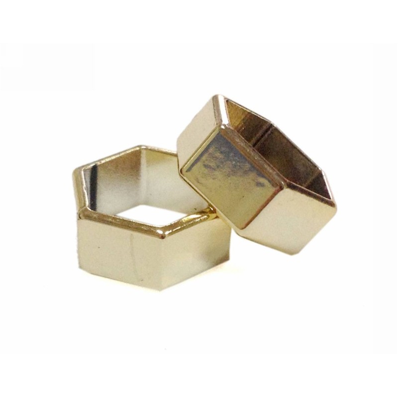 Kostibas 3897-192XN, Χάντρες, Ακρυλικό, Χρυσό, 100τμχ