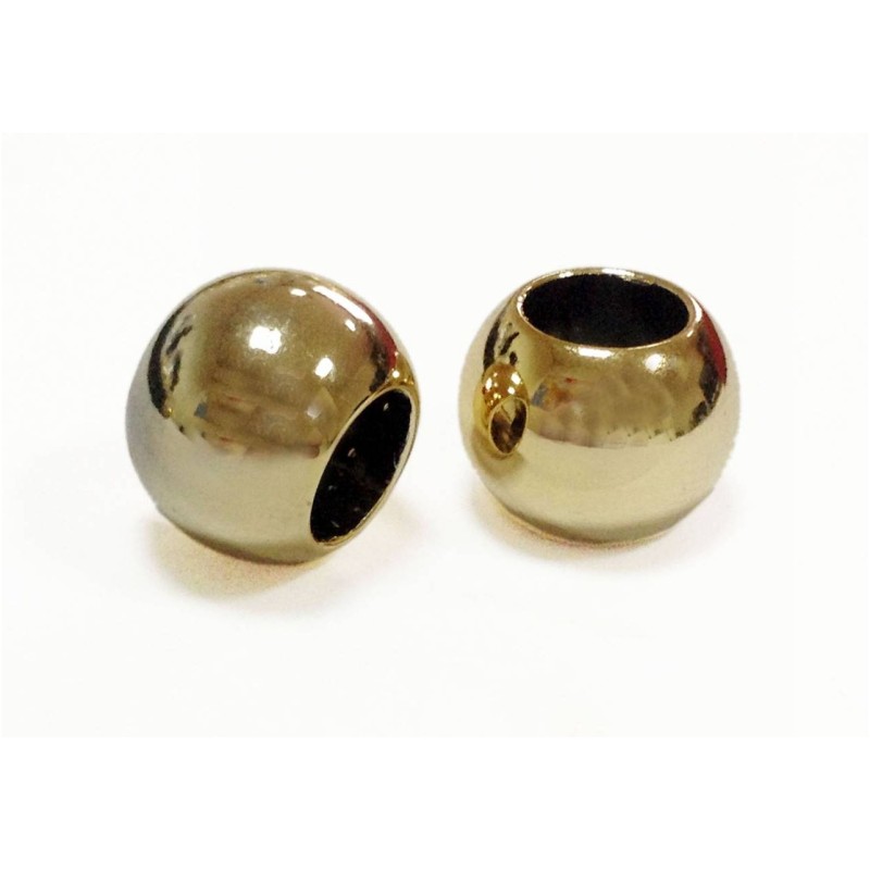 Kostibas 3897-190XR, Χάντρες, Ακρυλικό, Χρυσό, 100τμχ